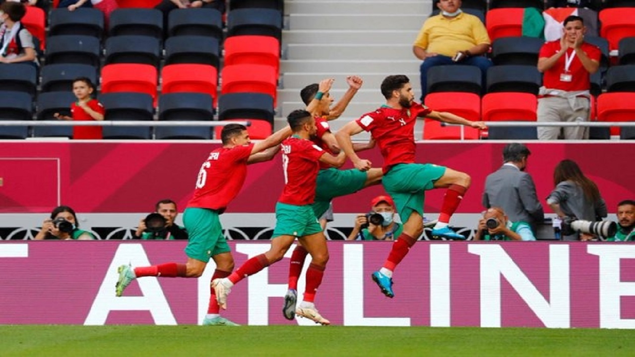 كأس العرب: المغرب قاب قوسين من ربع النهائي برباعية في الأردن