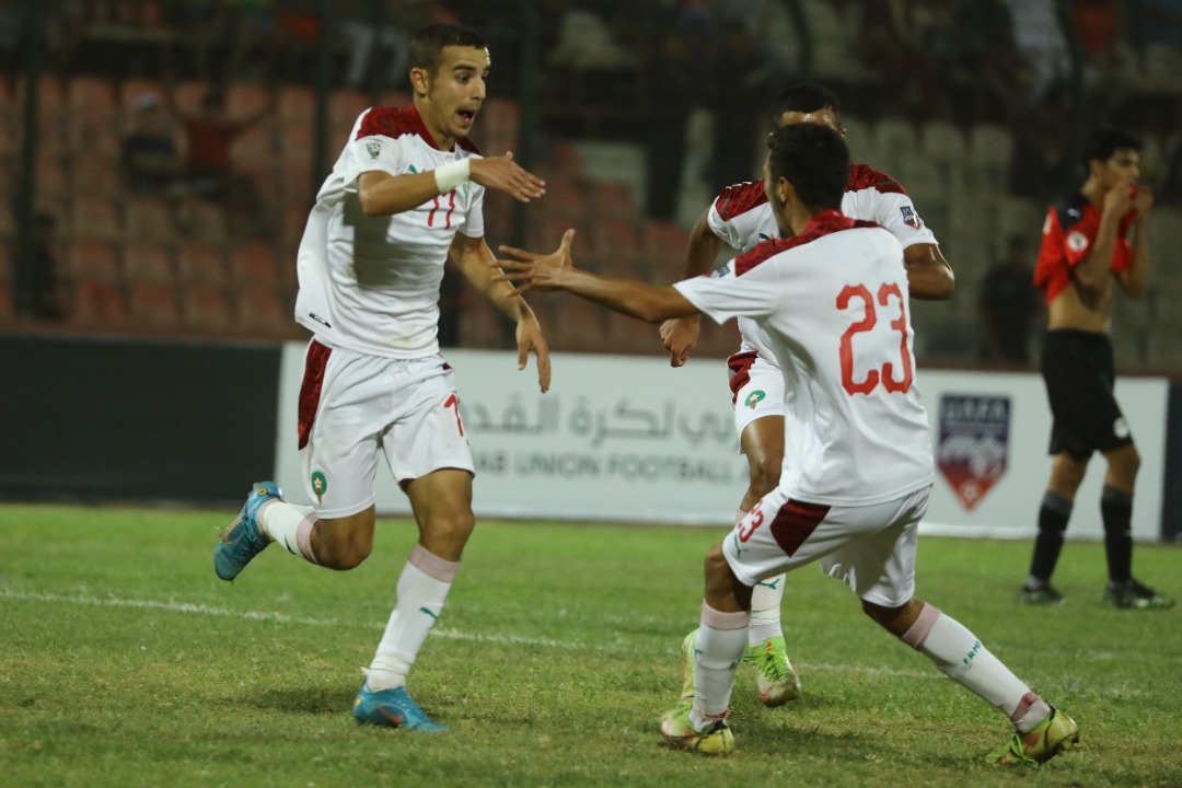 المغرب ينهي أحلام الفراعنة ويضرب موعداً مع اليمن في نصف نهائي كأس العرب للناشئين