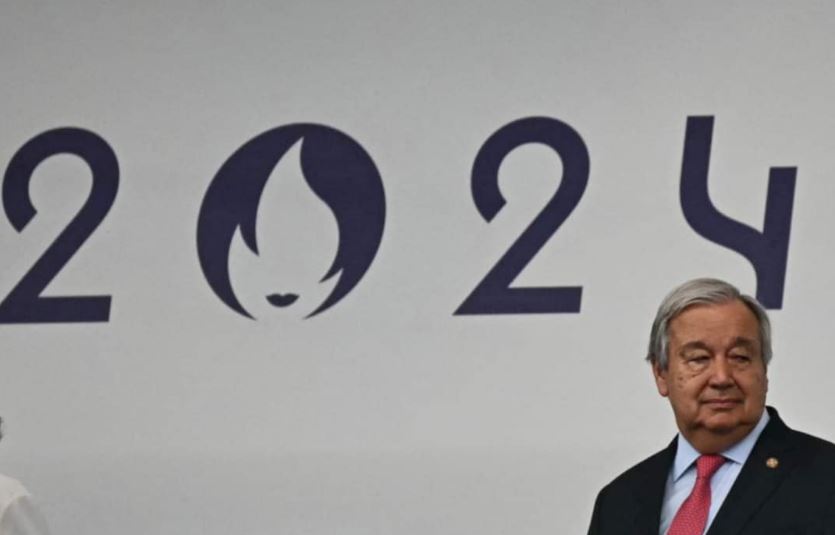 غوتيريش يدعو لإسكات البنادق خلال أولمبياد باريس 2024